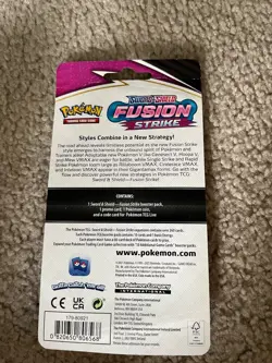 Pokemon TCG FUSION STRIKE BLITZLE & TEPIG Checklane Sealed Booster Packs Both - Image 4
