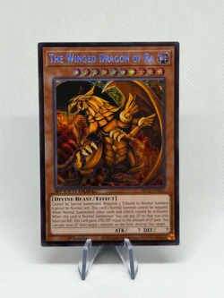 The Winged Dragon of Ra SBC2-END01 Secret Rare 1st Ed NM Speed Duel YuGiOh - Image 1