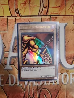 Left Arm of the Forbidden One LOB-EN123 Ultra Rare NM 25th Anniversary Yugioh - Image 1