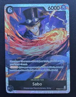 Sabo PRB02-014 SR One Piece English NM - Image 1