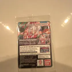 Bandai Namco Monkey.D.Luffy One Piece CCG College Basketball US Voyage Holo Card - Image 2