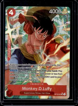 2025 One Piece Legacy of the Master Monkey.D.Luffy Alternate Art #OP12-015 - Image 1