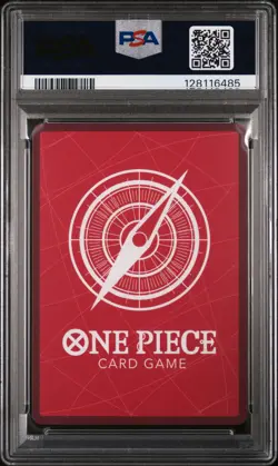 2025 ONE PIECE PROMOS BVB X ONE PIECE MATCH DAY 2025 #003 MONKEY D. LUFFY PSA 10 - Image 2