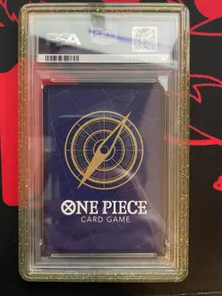 One Piece PSA 10 Monkey D. Luffy Gold SP - OP05-119 A Fist Of Divine Speed - Image 2