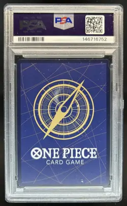 2024 One Piece Two Legends Monkey.D.Luffy Treasure Rare #OP07-109 PSA 10 - Image 2