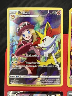 Pokemon TCG 4 Card Lot Trainer Gallery Illustration Rare Holo Waifu NM SWSH 151 - Image 2