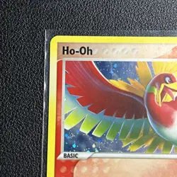 Pokemon Ho-Oh 2007 1/7 Holo Rare Pop Series 5 Card - Image 2