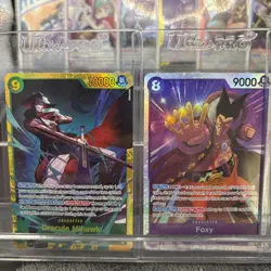 One Piece Foil Lot Of 17 Cards " The Azure Sea's Seven" - Image 2