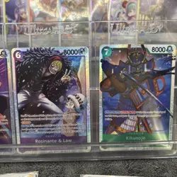 One Piece Foil Lot Of 17 Cards " The Azure Sea's Seven" - Image 3