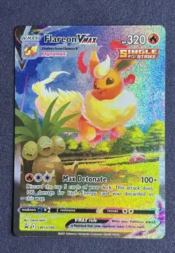 Flareon VMAX SWSH180 SWSH: Sword & Shield Promo Cards Holo - Image 1