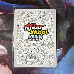After Skool Hobby V2 #76 Ditto Mewtwo Holo Fan Art Card Genetic Mystery Pokemon - Image 2