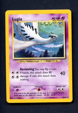 Pokemon Card: LUGIA Neo Revelation Rare (NM) - Image 1