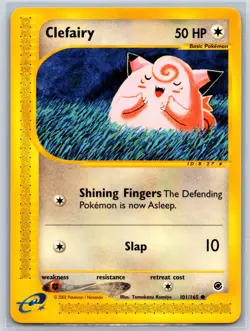 Clefairy - Expedition 101/165 Tomokazu Komiya Pokemon Card NM - Image 1