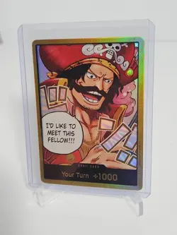 One Piece TCG English OP13 GOLD Don Card - Carrying On His Will Foil - Image 2