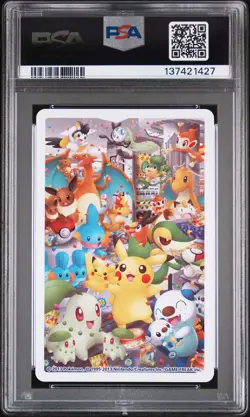 2013 POKEMON CENTER NAGOYA PLAYING CARDS OSHAWOTT JACK OF CLUBS PSA 10 - Image 2