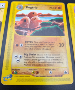 Pokemon TCG Eevee, Dugtrio, Misdreavus 54,52,39/144 Skyridge card - Image 4
