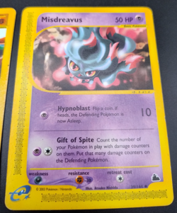 Pokemon TCG Eevee, Dugtrio, Misdreavus 54,52,39/144 Skyridge card - Image 5