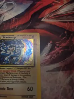 Machamp 8/102 Holo Rare 1st Edition Base Set WOTC Pokemon Card MP - Image 4