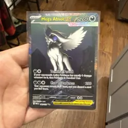 Mega Absol ex 180/132 Me01: Mega Evolution SIR Pokemon Card - Image 1