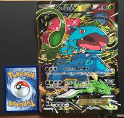 Venusaur EX XY123 XY JUMBO Pokemon Card Oversized PROMO HOLO Generations NM - Image 1