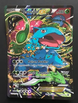 Venusaur EX XY123 XY JUMBO Pokemon Card Oversized PROMO HOLO Generations NM - Image 2