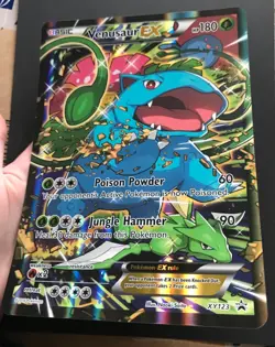 Venusaur EX XY123 XY JUMBO Pokemon Card Oversized PROMO HOLO Generations NM - Image 4