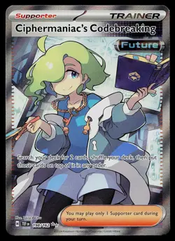 Pokemon Card - Ciphermaniac's Codebreaking Temporal Forces 198/162 Ultra Rare - Image 1