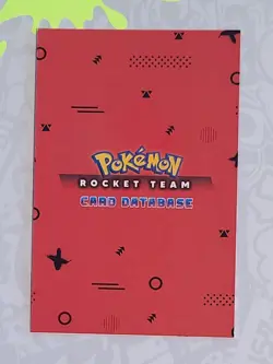 Pokemon, PERU, Shiny Charizard, Team Rocket Card Database, Purple Holo, LP - Image 2