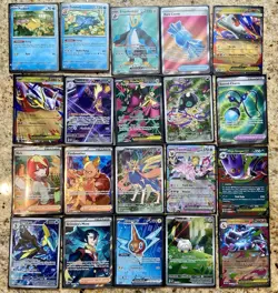 TCG Pokemon 40x Card Binder Lot Collection - Illustration Rare, FA's, Ex’s, More - Image 1