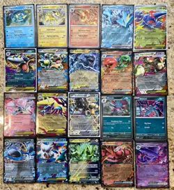 TCG Pokemon 40x Card Binder Lot Collection - Illustration Rare, FA's, Ex’s, More - Image 2