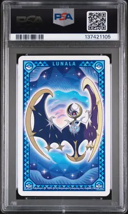 2016 POKEMON MOON PLAYING CARDS KING OF CLUBS MUK PSA 9 - Image 2