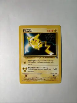 Pokemon TCG Pikachu First Movie Promo 1999 Card Black Star Promo - Image 1