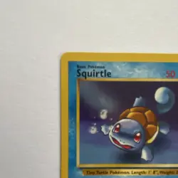 Pokemon Squirtle 50 HP Common 68/82 Team Rocket 2000 English TCG Card - Image 2