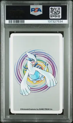 2000 POKEMON SILVER VERSION PLAYING CARDS ACE OF SPADES #249 LUGIA PSA 10 - Image 2