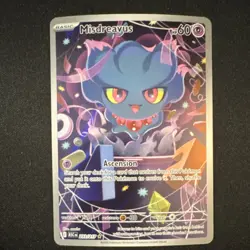 Pokemon Misdreavus Full Art Holo Rare Card 233/217 Basic AKM 60HP Pokemon TCG - Image 1