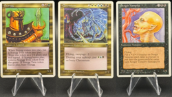 Magic the Gathering LOT of 4 - Chronicles 4th Ed. Stangg, Chromium, Sengir Vamp. - Image 1