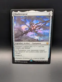 MTG - Shadowspear - Legendary Artifact (Equipment) - THB #236 - Rare - Image 1