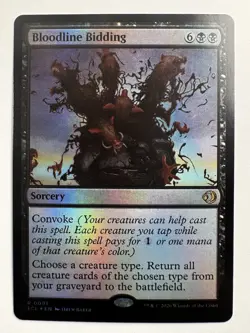 Bloodline Bidding 233 – Lorwyn Eclipsed Foil Rare Tribal Reanimation MTG - Image 1