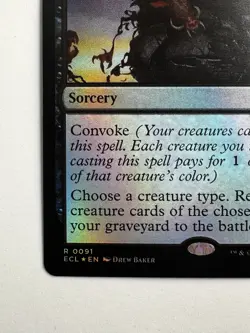 Bloodline Bidding 233 – Lorwyn Eclipsed Foil Rare Tribal Reanimation MTG - Image 5