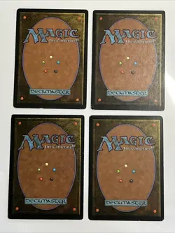 MTG Magic the Gathering NM LP Lightning Bolt X2 - Revised Edition 3RD Vtg - Image 2