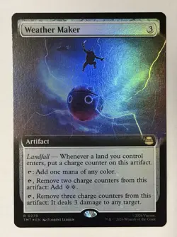 Weather Maker (Extended Art) #279 (Foil) (NM) TMT Magic MTG - Image 1