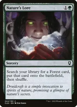 Nature's Lore - Battle for Baldur's Gate - MTG - Image 1