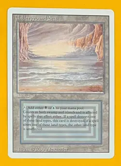 MTG UNDERGROUND SEA Revised (OldManMTG 013-239) - Image 1