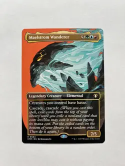 Maelstrom Wanderer (Borderless) Commander Masters Regular - Image 1