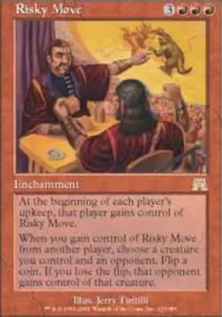 1x Risky Move Moderate Play MTG Magic - Kid Icarus - - Image 1