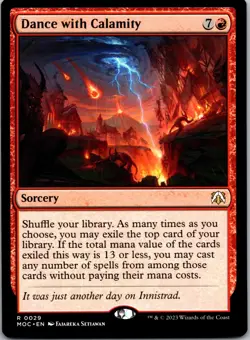 MTG - Dance with Calamity (29) - MOC - regular - Image 1