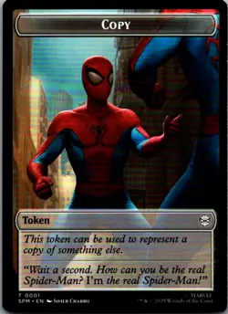 Marvel's Spider-Man #1 // 4 Copy // Human Citizen Double-Sided Token - Image 1