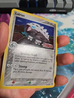Lairon (Reverse Holo) 32/108 EX Power Keepers (DMG) Pokemon TCG - Image 3