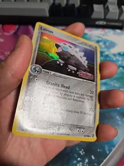 Lairon (Reverse Holo) 32/108 EX Power Keepers (DMG) Pokemon TCG - Image 4