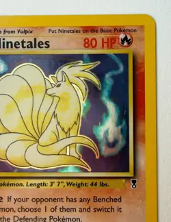 Pokemon Ninetales 17/110 Legendary Collection Holo 2002 LP - Image 4